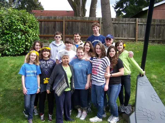 A group of Student Missionaries
