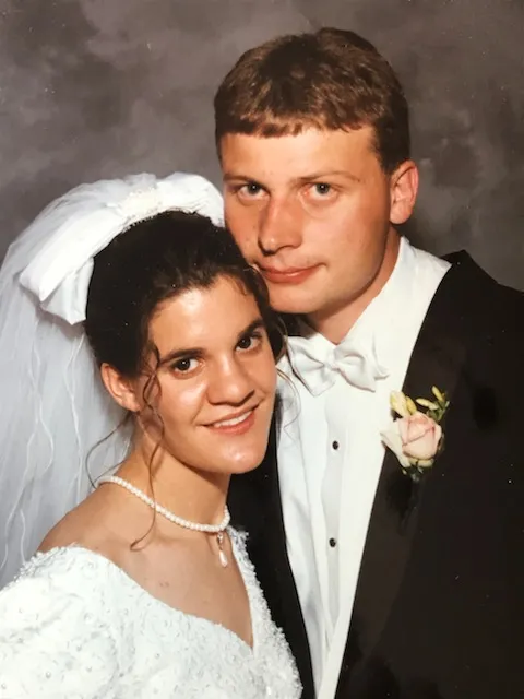 Christy and David wedding picture