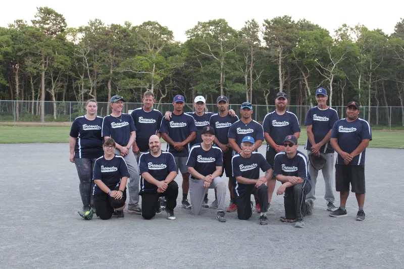 The BBC softball team