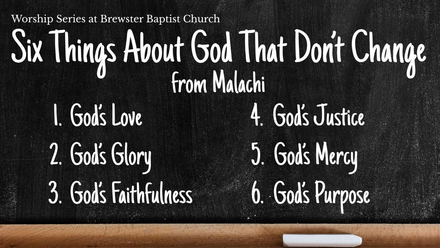 Six Things About God That Don’t Change